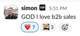 i ❤️ b2b shirt